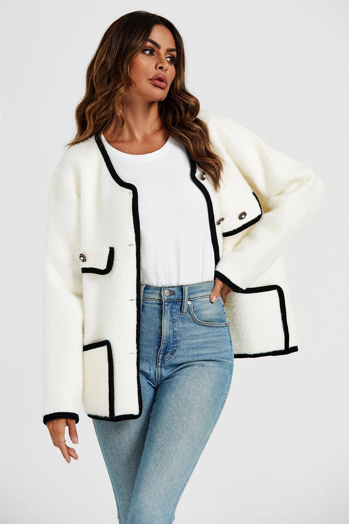 Relaxed Boucle Jacket