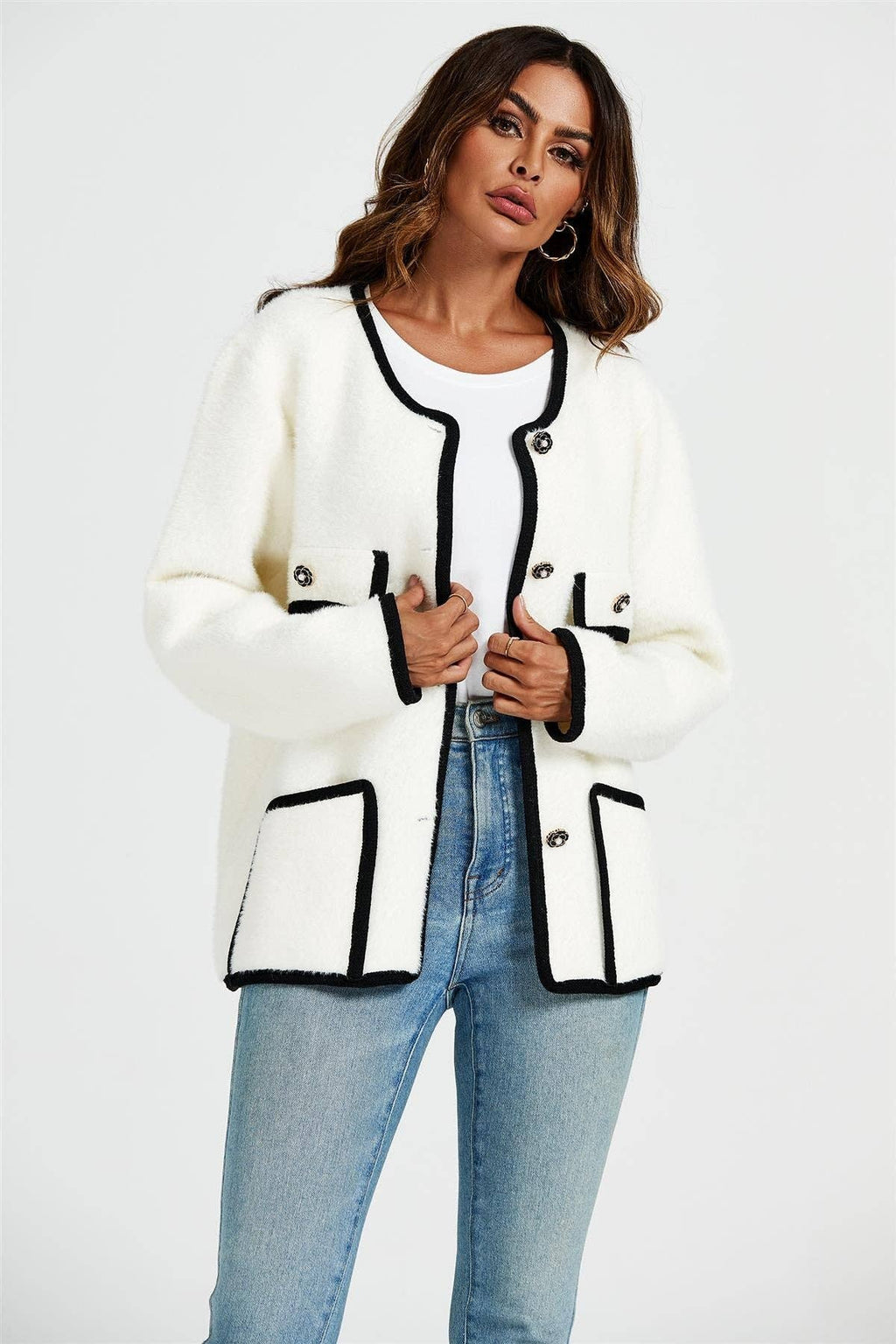 Relaxed Boucle Jacket